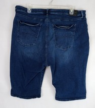 Lucky Brand Distressed Whiskered Bermuda Jean Shorts Plus Size 24W - £19.37 GBP