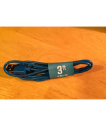 3ft Blue Micro USB Cord - $5.89