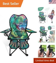 Portable Kids Folding Chair with Cup Holder - Fun Dinosaur Theme for Out... - $54.00