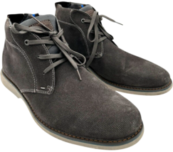Nunn Bush Men&#39;s Otto Plain Toe Chukka Grey Leather Water Resistant Boot ... - $556.70 MXN