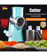 AAH- 3 In 1 Slicing Grater Manual Rotary Cheese, Food Processor Blender ... - $41.14 CAD