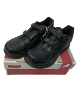 NEW Women New Balance 557 Walking Shoes Sneaker DLS-2 Black Strap Closur... - £29.04 GBP