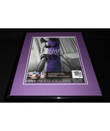 2010 Hard Rock Hotel Sexy Girl Black Stockings Framed ORIGINAL Advertise... - £27.23 GBP