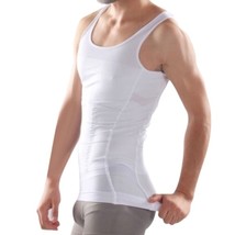 Compression &amp;  Body Support Men’s Medium Undershirt White - BeautyCo - £14.22 GBP