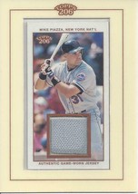 2002 Topps 206 Relics Mike Piazza MP Mets Series I - £4.72 GBP