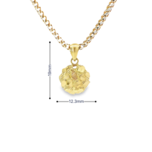 10K Gold Nugget Cookie Charm - £55.81 GBP+