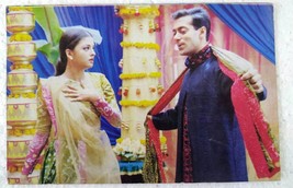 Bollywood Actor Salman Khan Aishwarya Rai Rare Original India Post card Postcard - £14.67 GBP