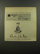1954 Charles of the Ritz Ishah Perfume Ad - The very essence of woman - £14.53 GBP