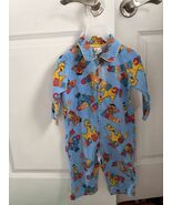 VTG 70s Sesame Street Baby Romper Corduroy  Big Bird Cookie Monster See ... - $223.48 CAD