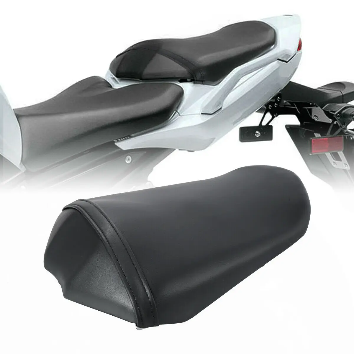 Motorcycle Black Rear Penger Seat Pillion   FZ1 Fazer FZ1 FZ1-S Fazer FZ1S FZ1SA - £243.88 GBP