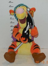 Disney Store Exclusive Tigger In Pirate Outfit 12&quot; plush toy RARE HTF - £19.03 GBP
