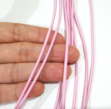 2mm wide - 5yds - 10yds meters Pink Elastic Thread Round Elastic Cord ET52 - £4.71 GBP+