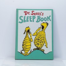 Vintage Dr. Seuss&#39;s Sleep Book by Seuss 1962, Hardcover - RARE Teal Random House - £28.95 GBP