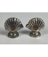 Pair Of Balboa, California Silver Plated Shell Salt &amp; Pepper Shakers - €12,71 EUR