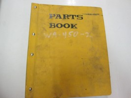 Komatsu WA450-2 Wheel Loader Parts Book Manual Binder Stained Water Damage Oem - £122.61 GBP