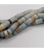 Natural Amazonite Heishi Beads Strands 15.35" strand - $8.95