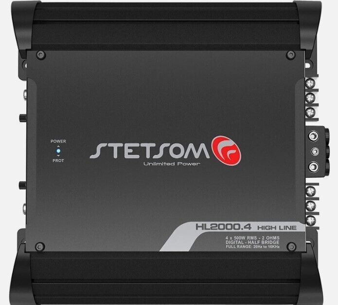 Stetsom HL 2000.4 4 Channel Amplifier 2 OHM - FAST SHIP - $324.60