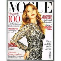 Vogue Magazine November 2012 mbox3154/d Jennifer Lawrence - Autumn beauty update - £7.00 GBP
