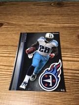Fathead Tradeables Chris Johnson Tennessee Titans Sticker Decal - £3.18 GBP