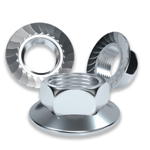 30PCS M8x1.25 Left-Hand Thread Flange Nuts – 304 SS Serrated Reverse - €11,59 EUR