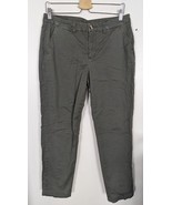 Maison Jules Size 10 Olive Green Straight Chinos Khaki Pants (#8) - $7.84