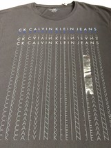 CALVIN KLEIN Jeans T-SHIRT Size: XXL (2 EXTRA LARGE) New SHIP FREE Blue ... - £56.21 GBP