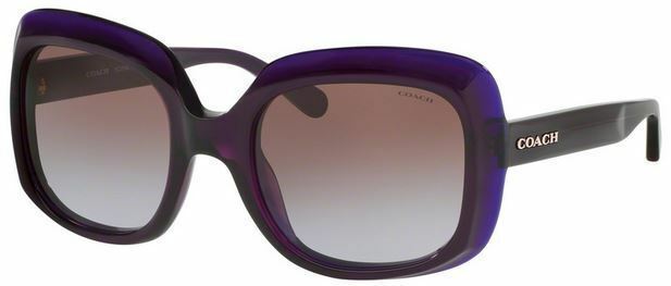 Coach Sunglasses HC8194 524968 Purple Frames Brown Lens 53MM - $89.09