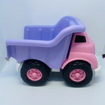 Green Toys Pink &amp; Purple Dump Truck Super Dump Bed USA - $414.55 MXN