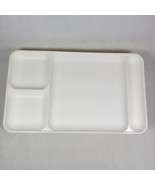9 pc Set Tupperware Divided Trays Cafeteria Dinner Lunch Beige Tan Yello... - £39.31 GBP