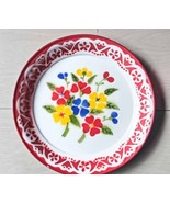 &quot;12&quot; Thai Floral Tray - Handcrafted Traditional Serving Tray with Flower... - $36.18