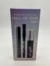 Urban Decay Hall of Fame Mini 3PC Set Mascara, Eye Pencil &amp; Setting Spray - NEW - £27.60 GBP