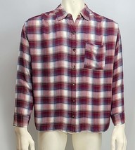 Hollister California Womens Oversized Plaid Shirt - $412.96 MXN