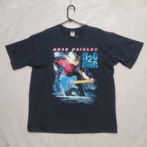 Brad Paisley T Shirt Mens XL Black H20 World Tour Lightning 2010 Country - $17.87