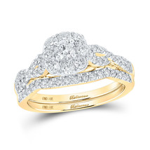 Authenticity Guarantee

14kt Yellow Gold Round Diamond Halo Bridal Wedding Ri... - $1,918.62