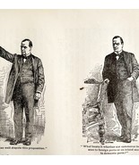 William McKinley Debates Tariff In Congress #2 1901 Victorian Art Print ... - $19.99