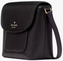 Kate Spade Elsie Black Pebbled Leather Crossbody KE390 NWT $299 Retail Price - £65.88 GBP