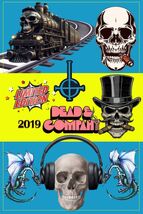 GRATEFUL DEAD &amp; COMPANY 2019 SUMMER TOUR  BUTTERFLIES POSTER METALLIC MU... - $688.05