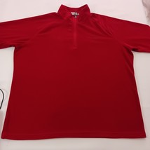 Columbia XM6441 Men's Red 1/4 Zip Fleece Pullover Sweatshirt Size XL image 11