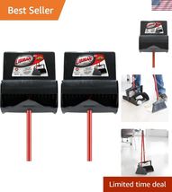 Commercial Lobby Dust Pan &amp; Broom Set - 2 Pack, Eco-Friendly Durable Design - $92.45