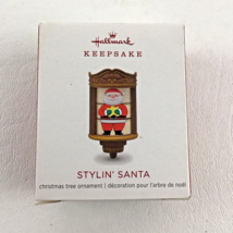 Hallmark Keepsake Christmas Tree Ornament Stylin&#39; Santa Miniature 2018 New - £15.82 GBP