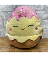 NEW Squishmallows Clara the Ice Cream Sundae with Sprinkles 8 Inches - £16.69 GBP