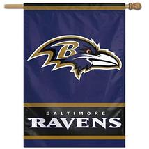 WinCraft Baltimore Ravens Primary Logo House Flag, 28&quot; x 40&quot;  - $25.00