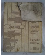 Vintage 1986 Chevrolet Astro Furgone Servizio Manuale - £61.53 GBP