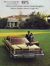 ORIGINAL Vintage 1975 Mercury Grand Marquis Sales Brochure Book - $29.69
