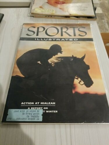 Vintage SPORTS ILLUSTRATED Magazine - Feb 27 1956 Action at Hialeah - $8.90