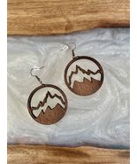 Wild North Wooden Earrings NEW Grand Tetons - £10.21 GBP