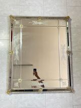 Large Murano Glass Wall Mirror, 1960s-
show original title

Original Tex... - $38,216.73 MXN