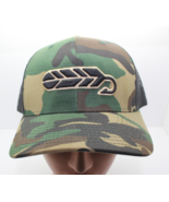 Fishing Feather Hook "You Know" Woodland Camouflage Trucker Cap Mesh Sna... - $12.87