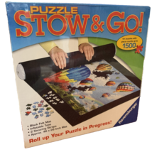 Ravensburger Puzzle Stow and Go Storage Roll up Mat 1500 Pcs 46”x26” NEW... - $295.24 MXN