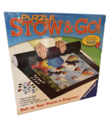 Ravensburger Puzzle Stow and Go Storage Roll up Mat 1500 Pcs 46”x26” NEW... - $21.66 CAD